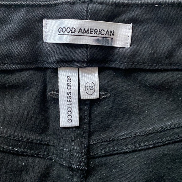 Good American good legs cropped jeans - Picture 3 of 4